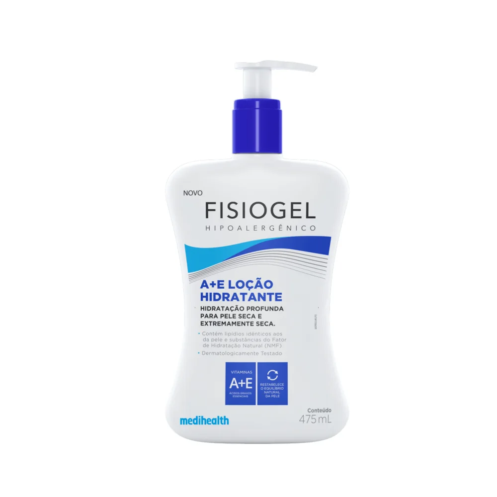 Loção Corporal Fisiogel A+E Hidratante 475ml