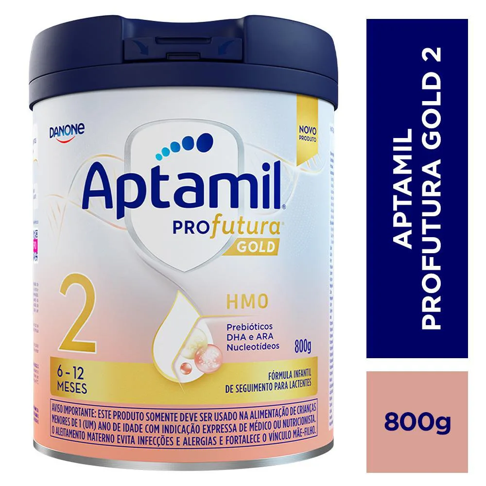 Fórmula Infantil Aptamil Profutura Gold 2 De 6 A 12 Meses 800g