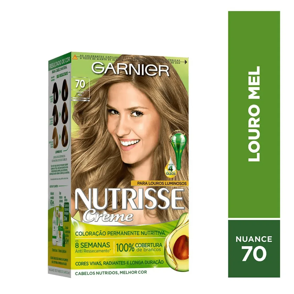 Coloração Nutrisse creme 70 Mel