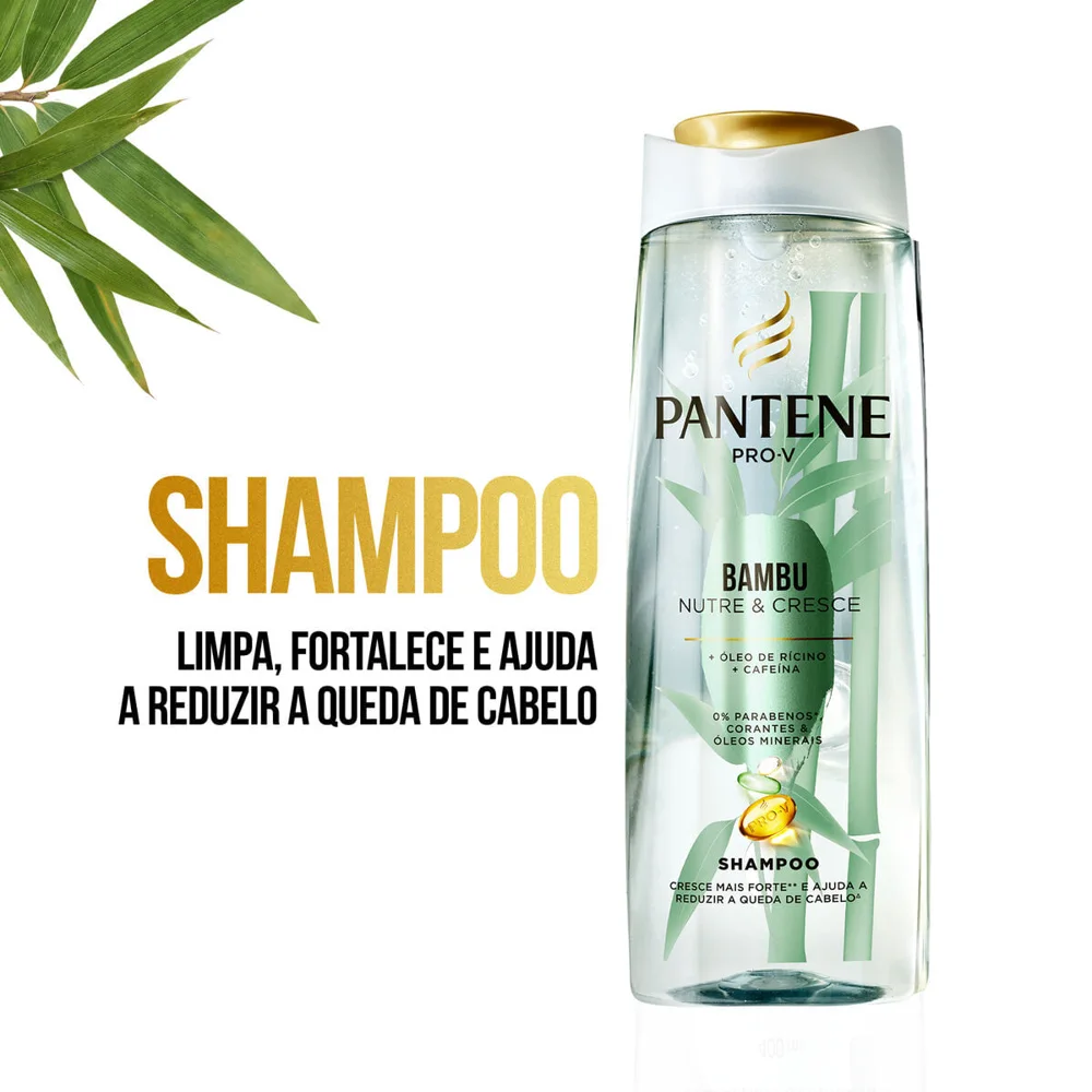 Shampoo Pantene Pro-V Bambu Nutre & Cresce 400ml
