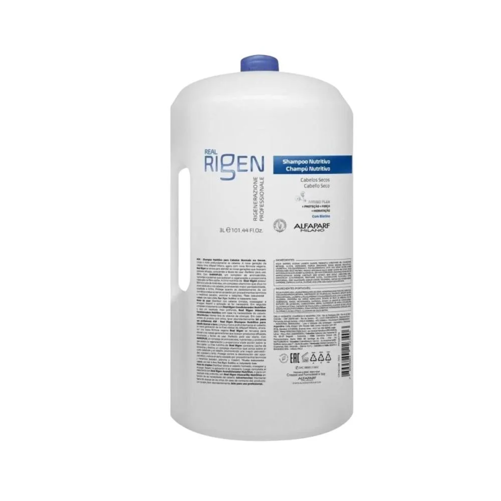 Alfaparf Milano - Real Rigen Shampoo Nutritivo 3L