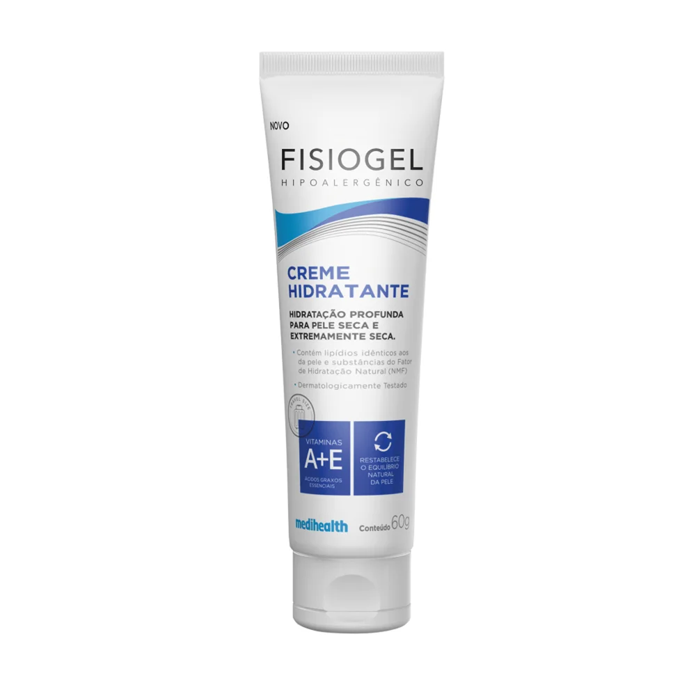 Creme Corporal Fisiogel Hidratante Peles Secas Travel Size 60g