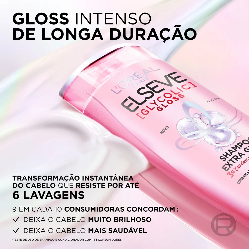 Shampoo Elseve Glycolic Gloss Extra Gloss 400ml