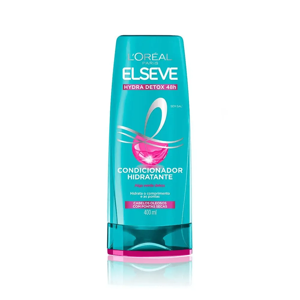 Condicionador Elseve Hydra Detox 48h Hidratante 400ml