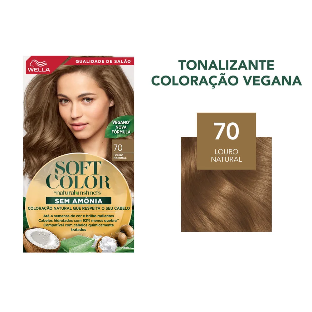 Tintura Soft Color Louro Natural 70