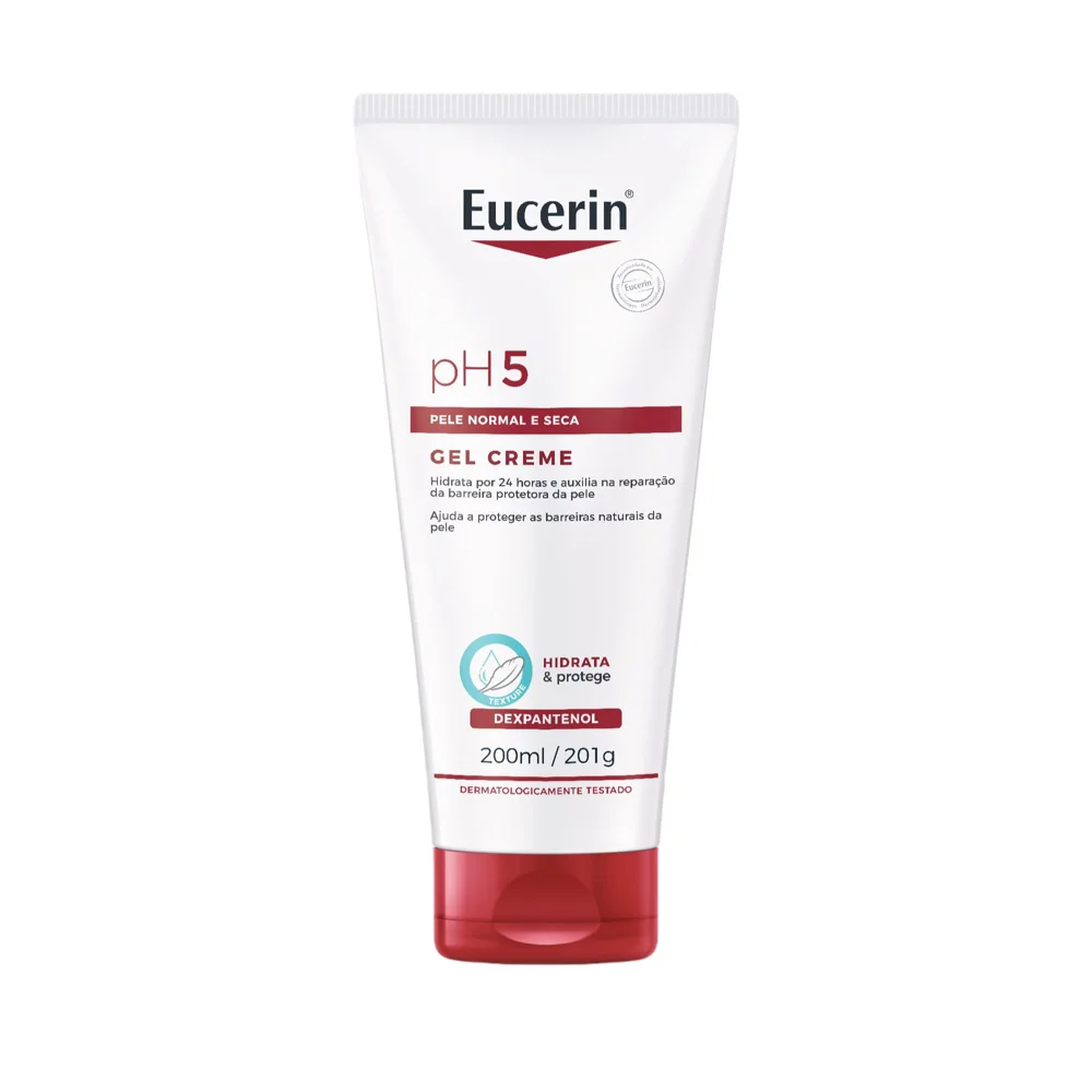 Gel Creme Corporal Eucerin pH5 Hidratante com Dexpantenol 200ml