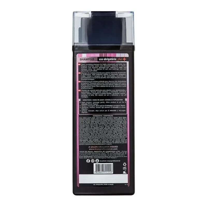 Shampoo Uso Obrigatório Plus Truss 300ml