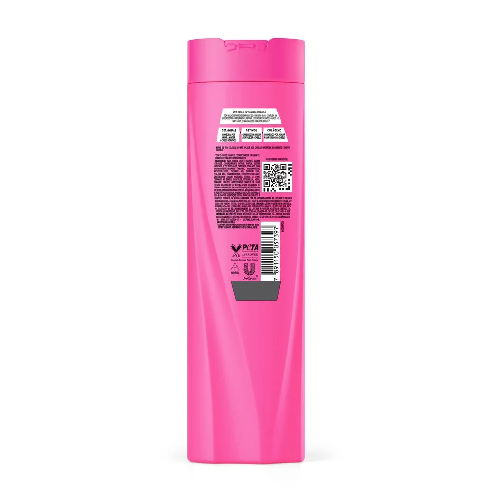 Shampoo Seda Brilho Ceramidas 325ml