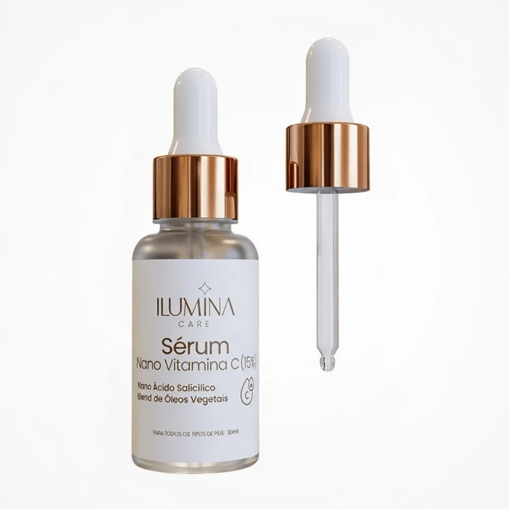 Kit 5 Sérum Vitamina C 15% Clareador Manchas
