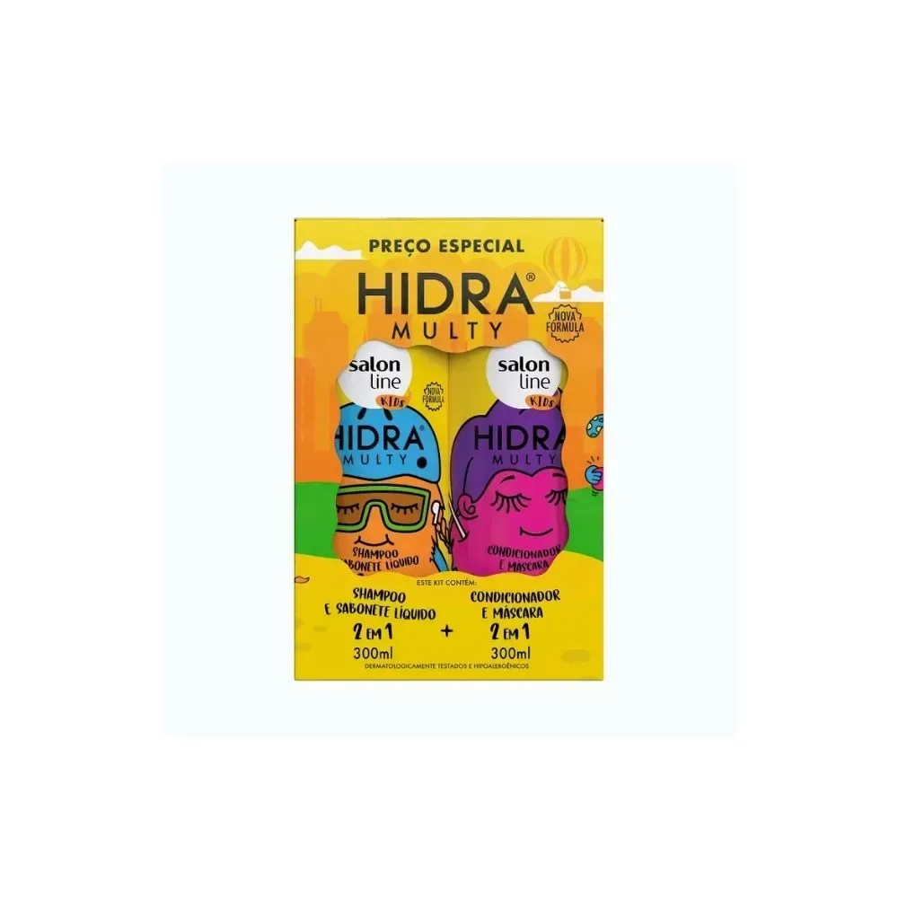 Shampoo + Condicionador Salon Line Hidra 300ml