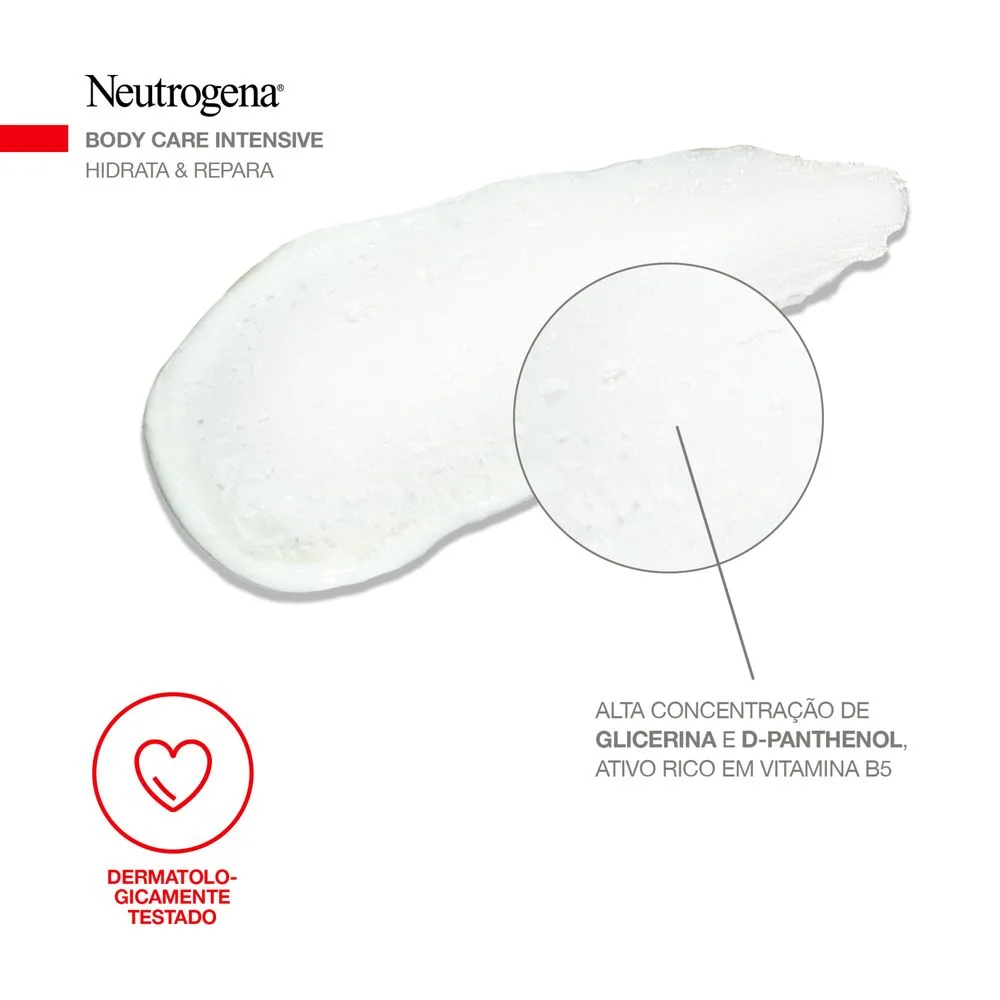 Loção Corporal Neutrogena Body Care Intensive Hidrata & Repara 400ml