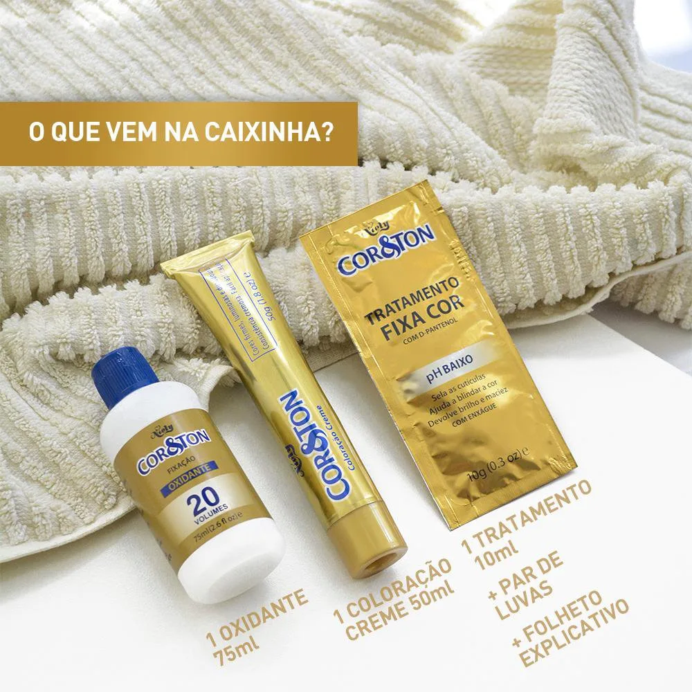Coloração Niely Cor&Ton Castanho Escuro 3.0