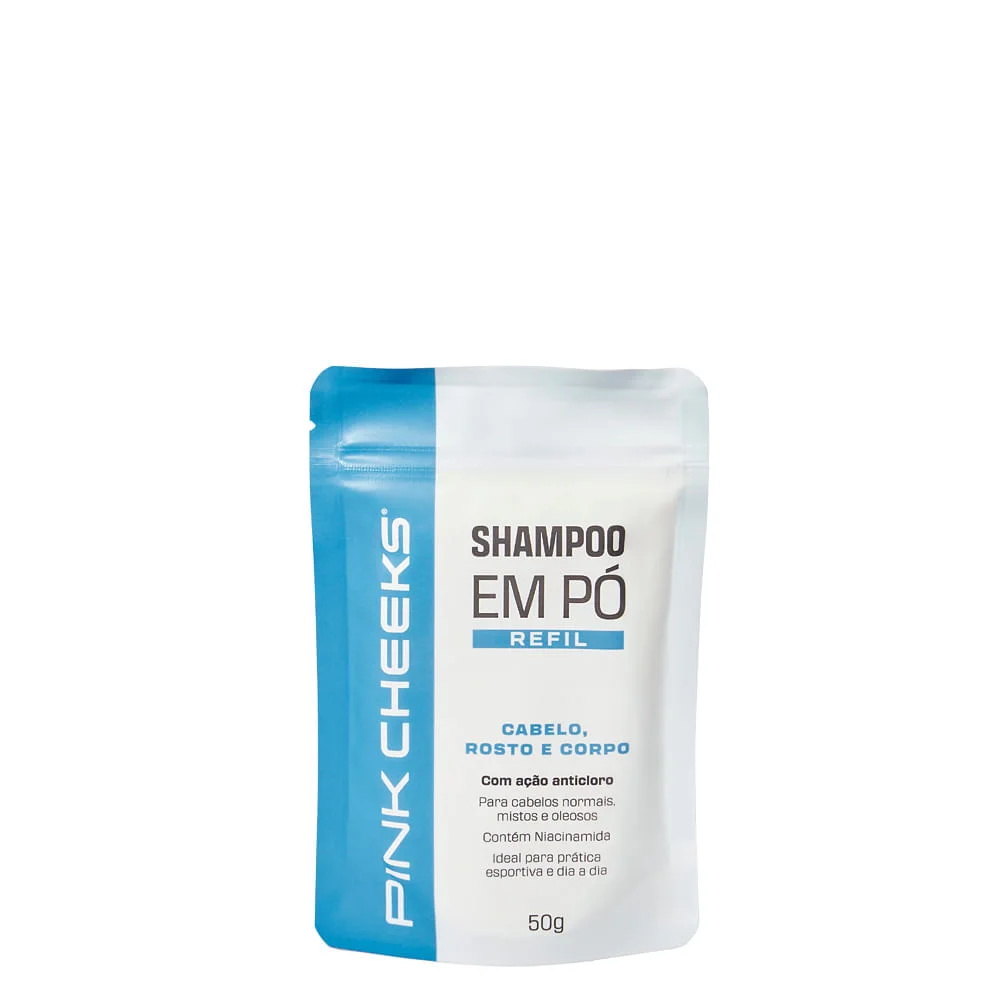 Shampoo em Pó 50g Refil - Pink Cheeks