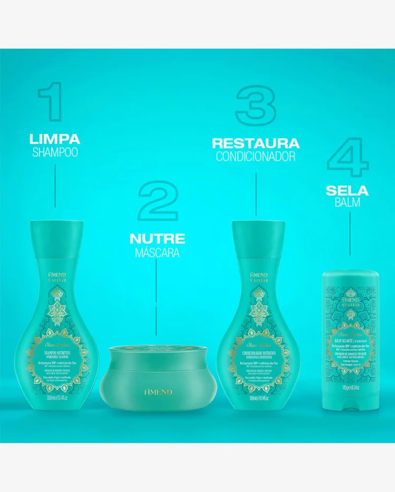 Condicionador Amend Millenar Óleos Árabes 300ml