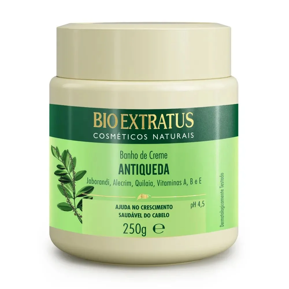 Creme de Tratamento Capilar Bio Extratus Jaborandi, Alecrim, Quilaia e Vitaminas 250g