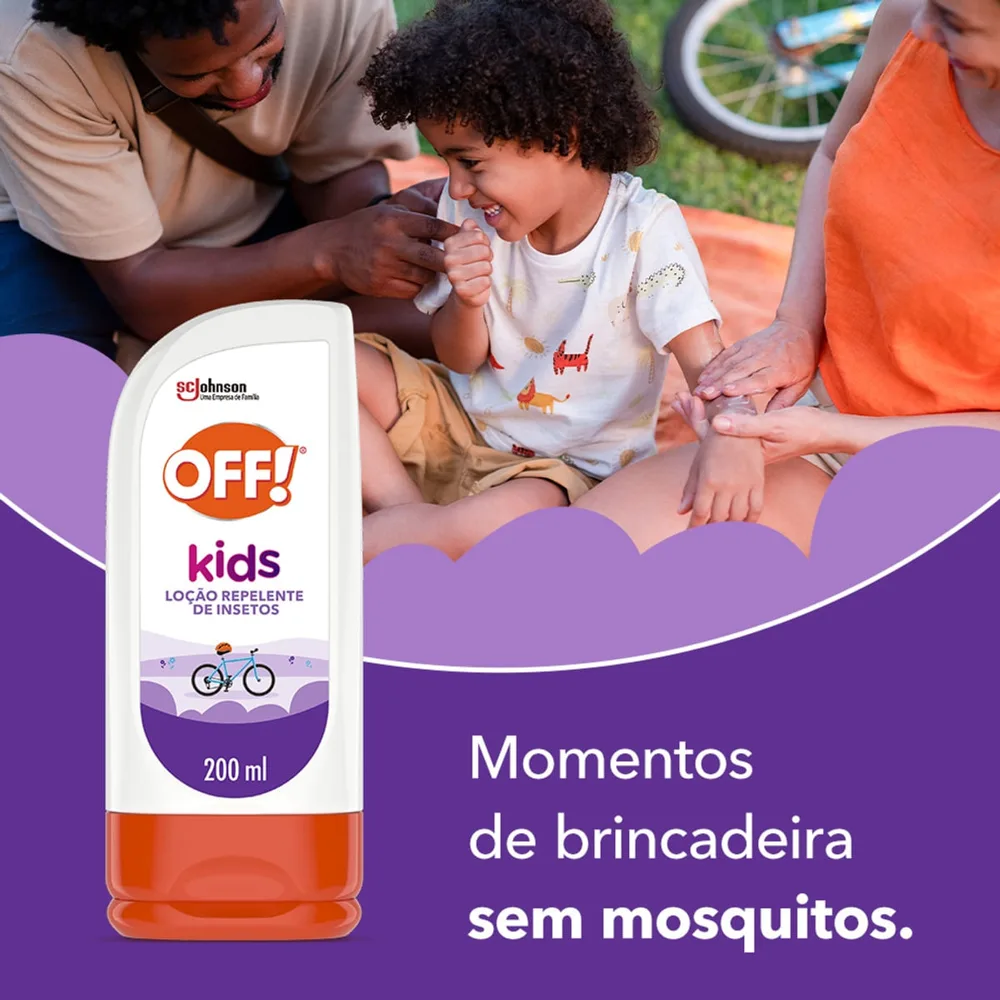 Repelente Off Kids Loção 200ml