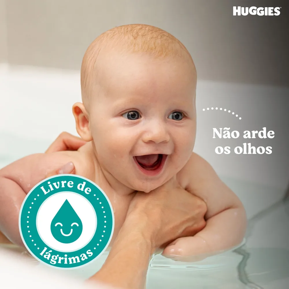 Sabonete Líquido Infantil Huggies Baby Glicerina Extra Suave Refil 400ml