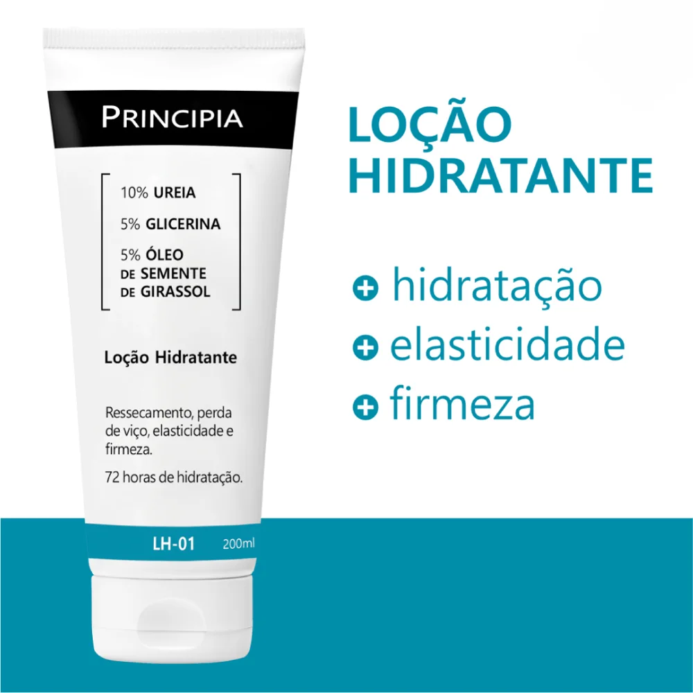 Loção Corporal Principia LH-01 Hidratante com Ureia 10% 200ml