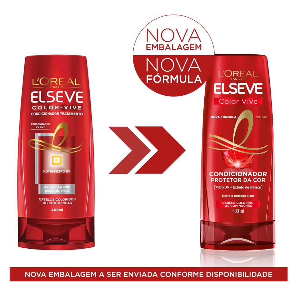 Condicionador L'Oréal Paris Elseve Colorvive 400ml