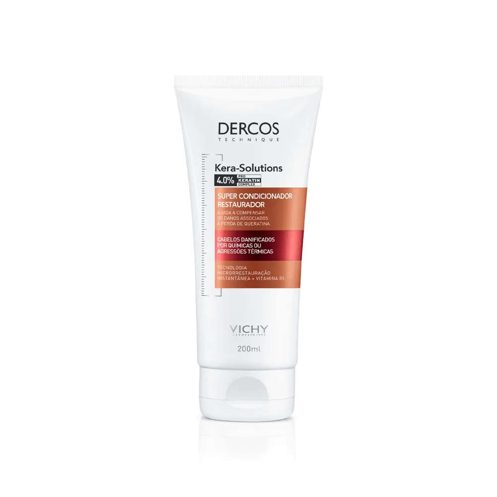 Condicionador Vichy Dercos Kera-Solutions Restaurador 200ml