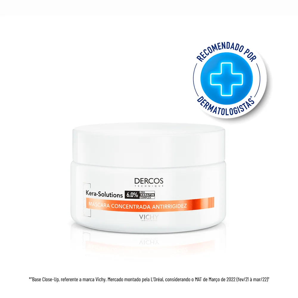 Máscara Capilar Vichy Dercos Kera-Solutions Antirrígide 200ml