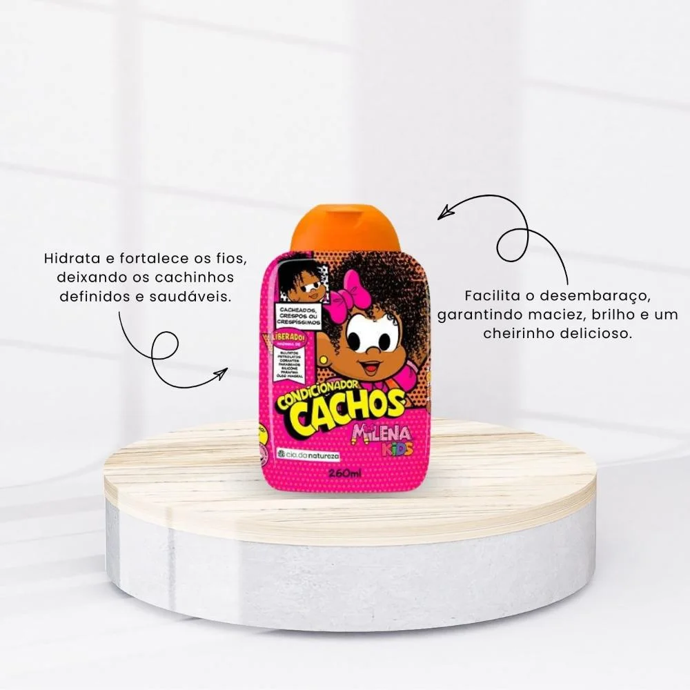Cia da Natureza - Milena Kids Condicionador Cachos - 260ml