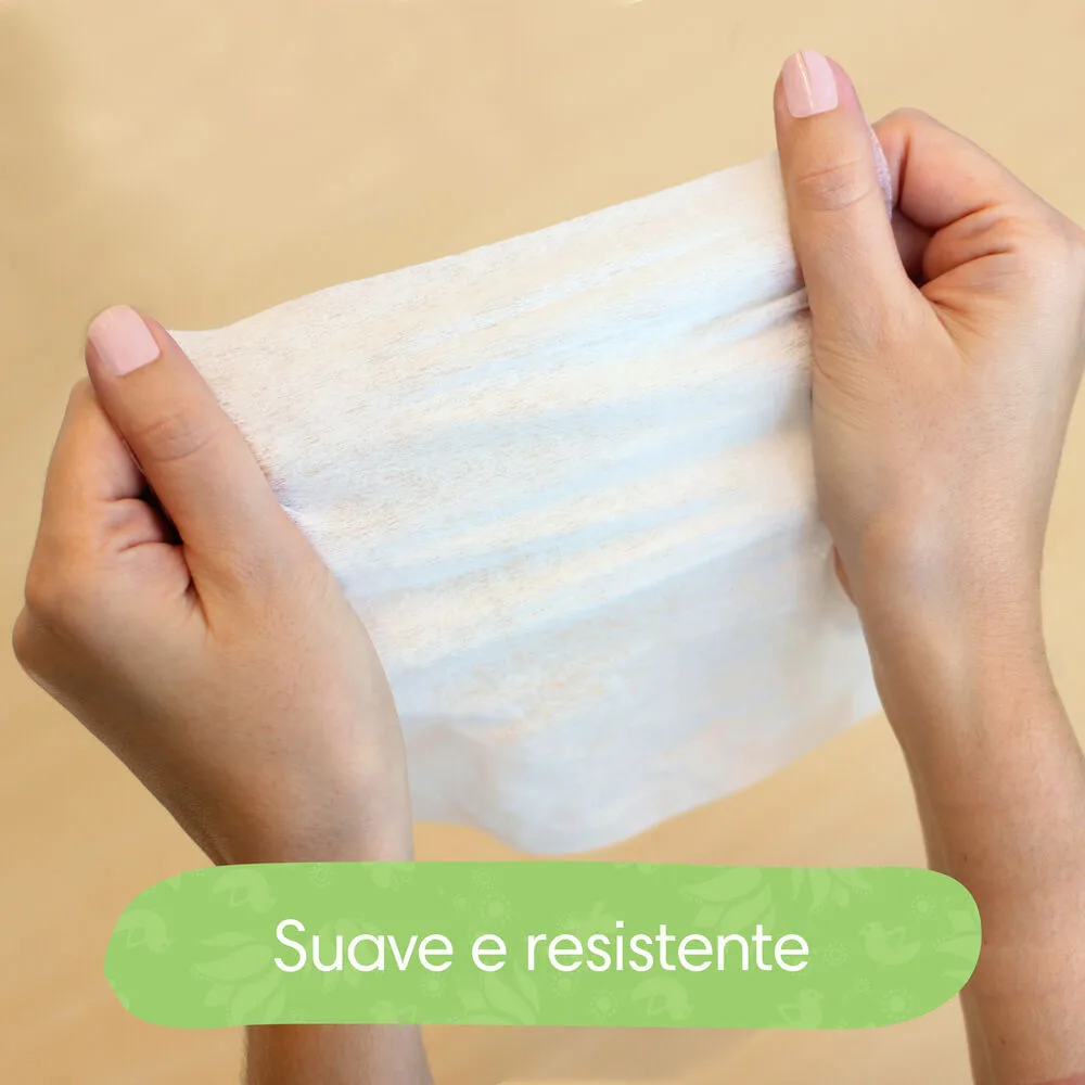 Lenços Umedecidos Pampers Aroma de Aloe Vera 48 Unidades