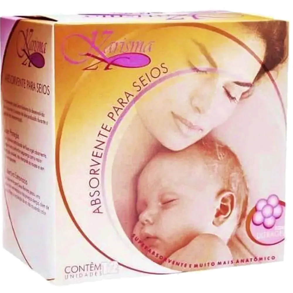 Absorvente para Seios Karisma com Ultragel - 12 unidades