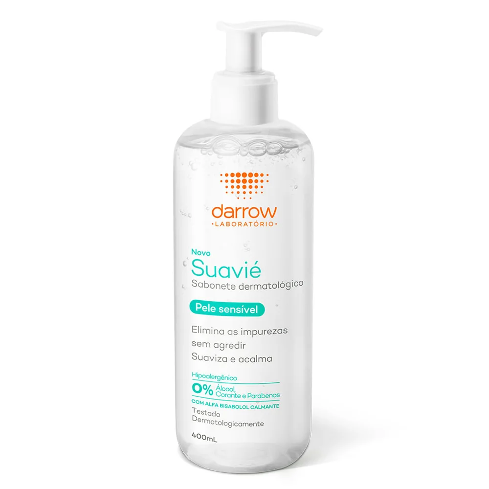Suavié Sabonete Dermatológico Para Pele Sensível 400ml