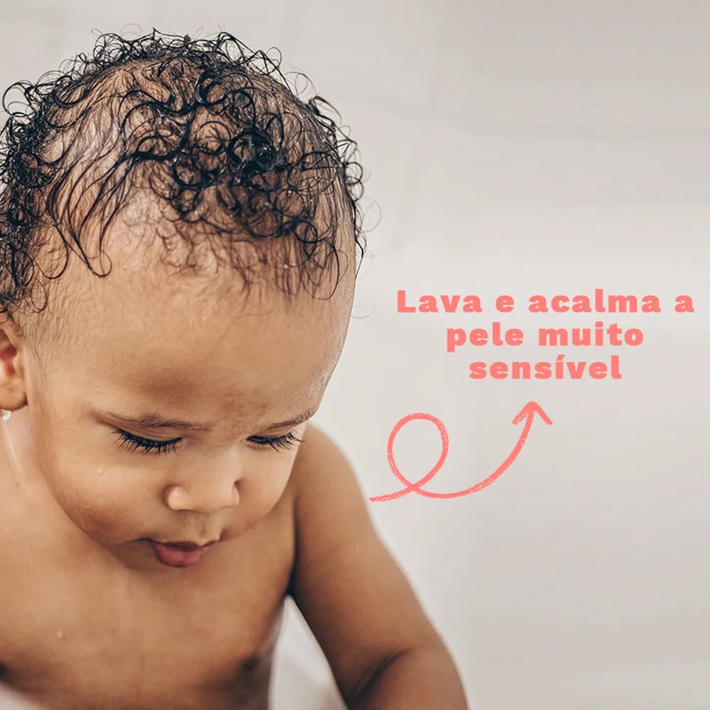 Gel Lavante Mustela Bebê Calmante Pele Muito Sensível 300ml