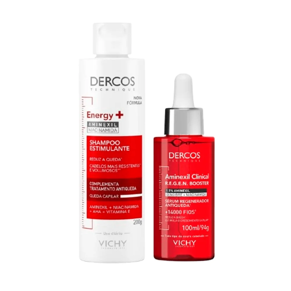 Kit Vichy Sérum Colágeno Liftactiv Specialist 16 30ml + Shampoo Collagen Repair 17 200ml