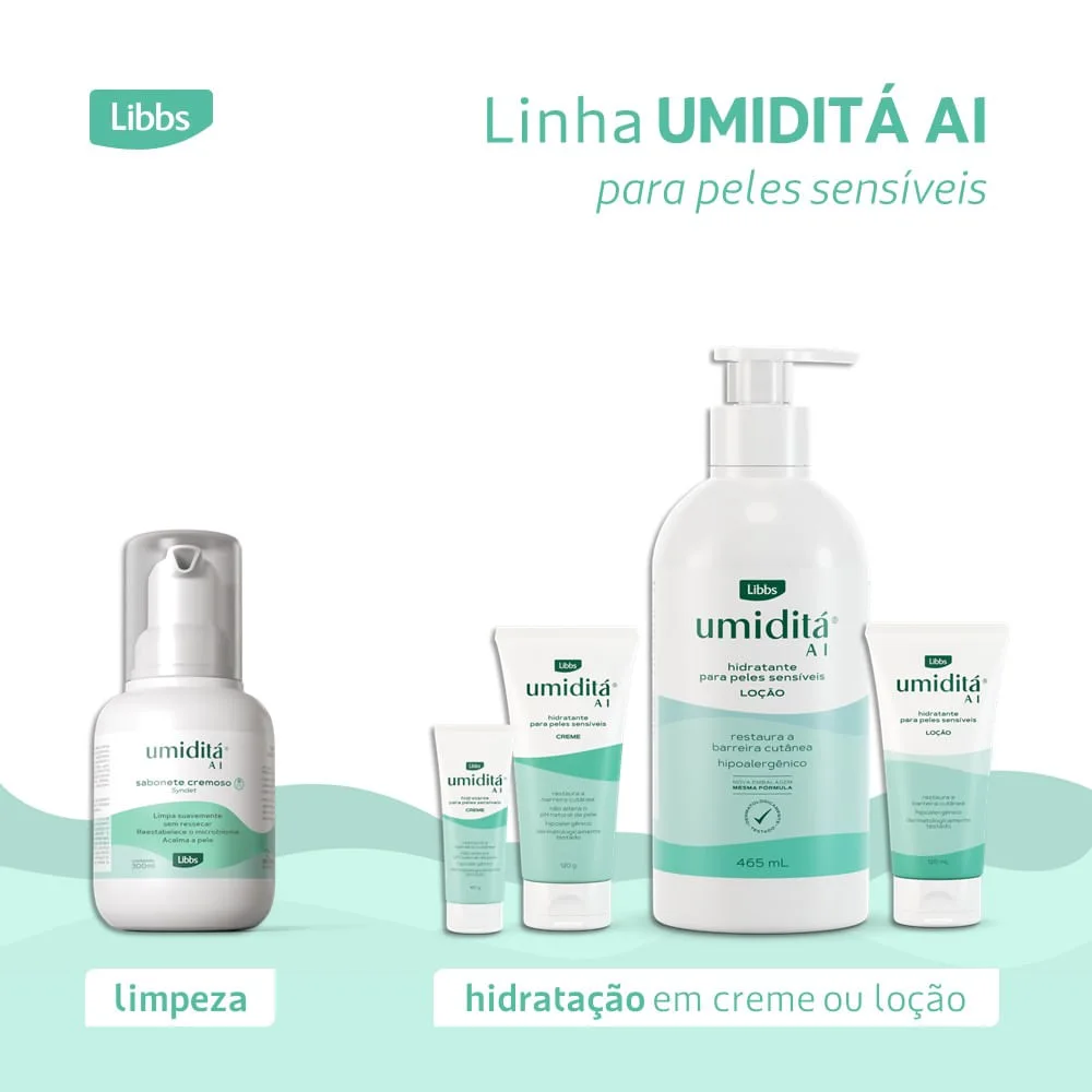 Loção Corporal Umiditá AI Hidratante 120ml