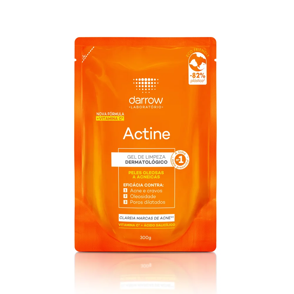 Gel de Limpeza Facial Actine com Vitamina C Refil 300g