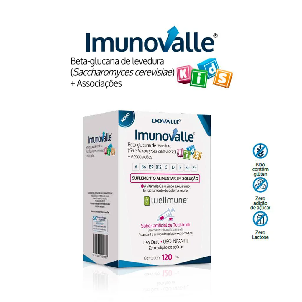 Imunovalle Kids Gotas 120ml