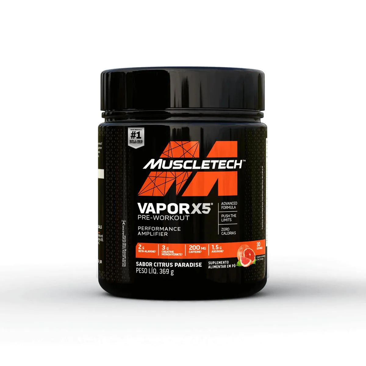 Pre-Workout Vapor X5 MuscleTech - 369g Mango Chunks