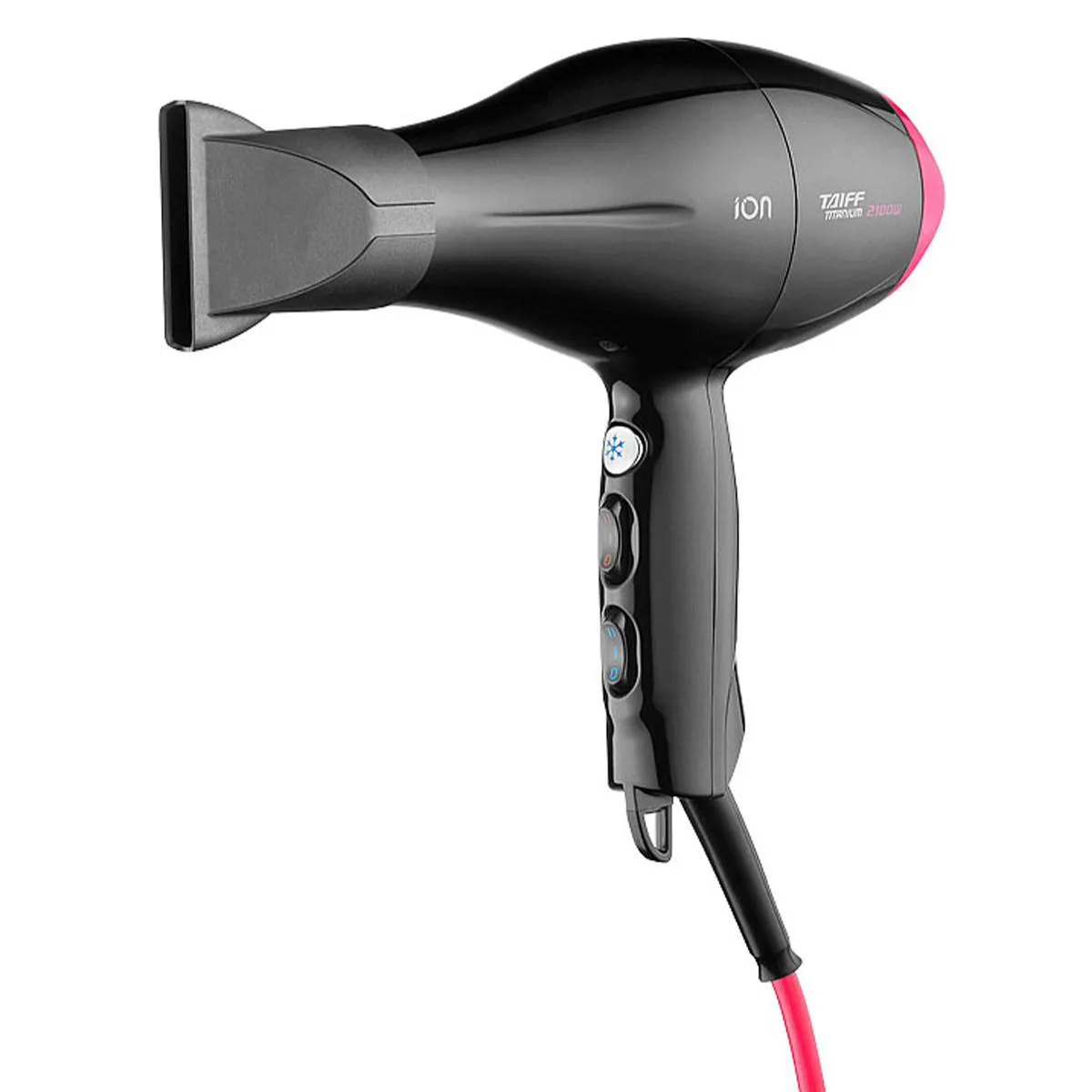 Secador Titanium Pink 2100w- 127v - Taiff Professional