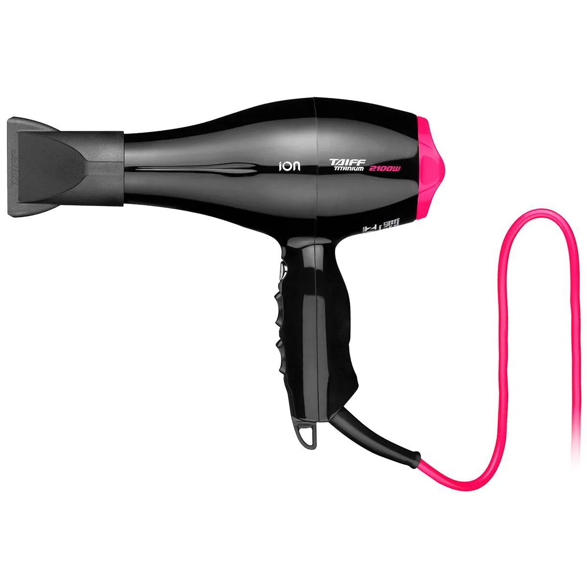 Secador Titanium Pink 2100w- 127v - Taiff Professional