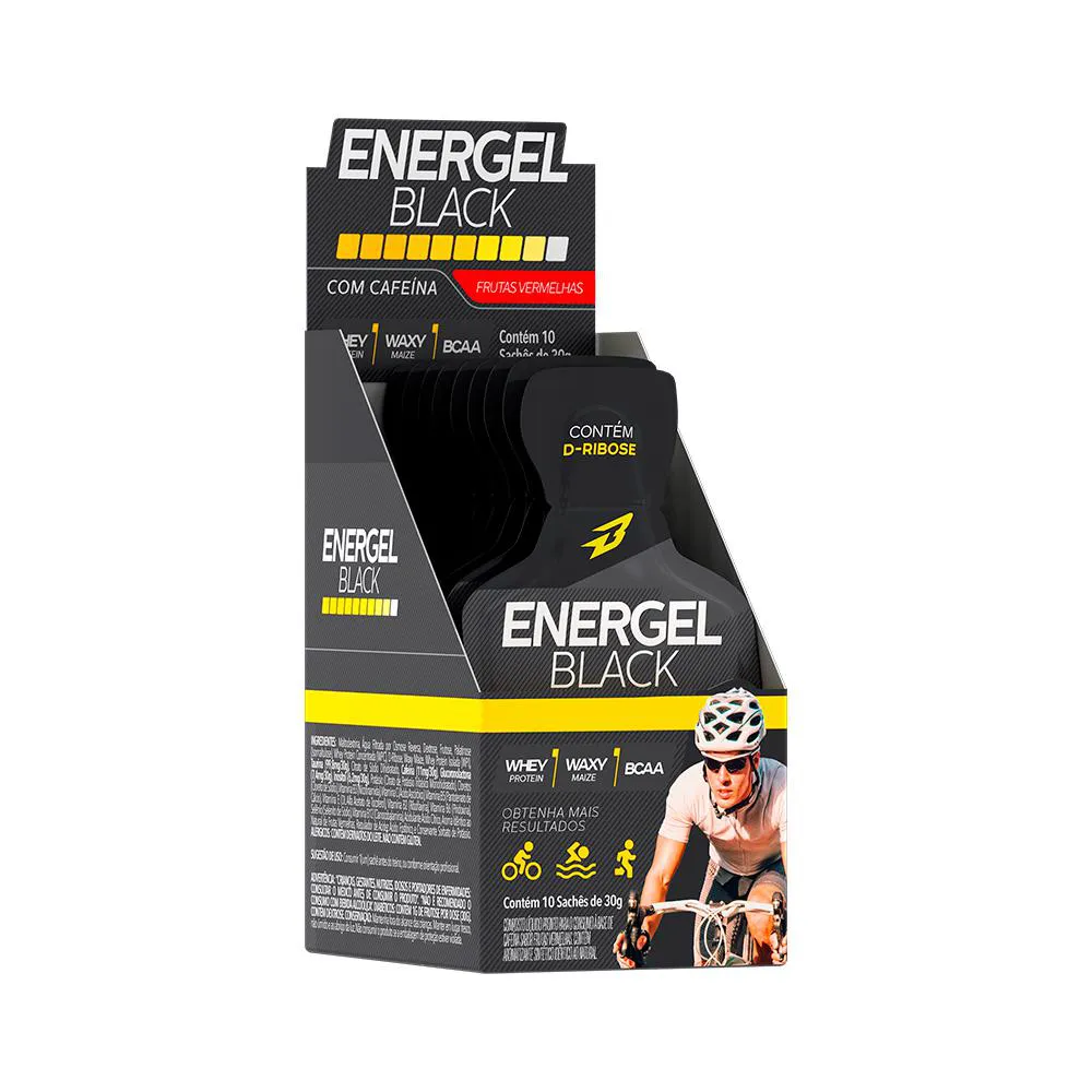 Energel Black Caixa Fechada Frutas Vermelhas