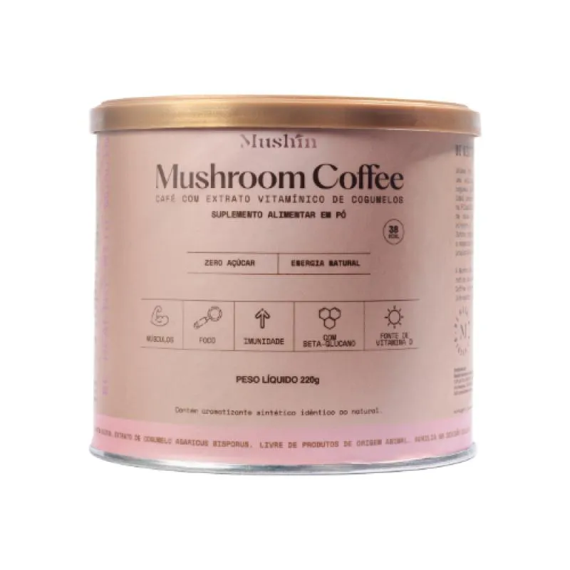 Mushroom Coffee Lata 220g