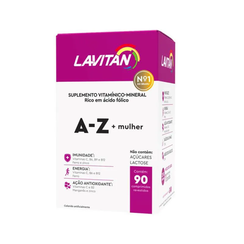 Lavitan A-Z Mulher 60 Cápsulas Revestidos - Cimed