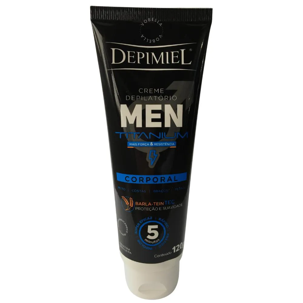 Kit Depilação Depimiel Masculino Men Corpo + Partes Íntimas