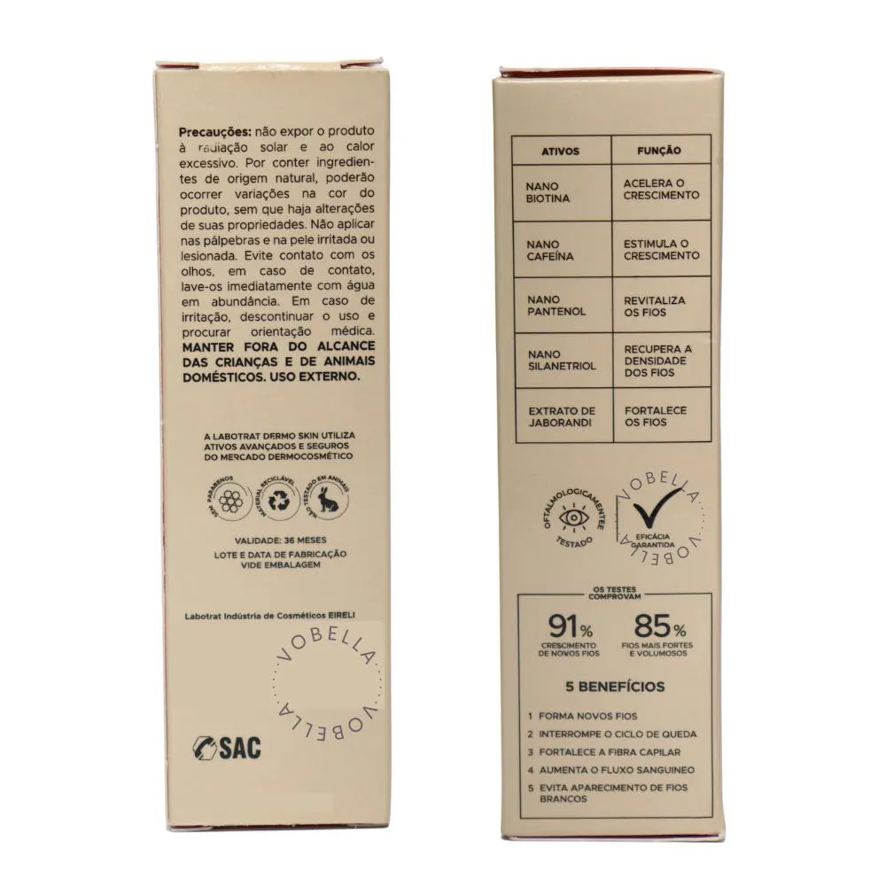Ativador Crescimento Alonga Sobrancelhas Cílios Labotrat 15g