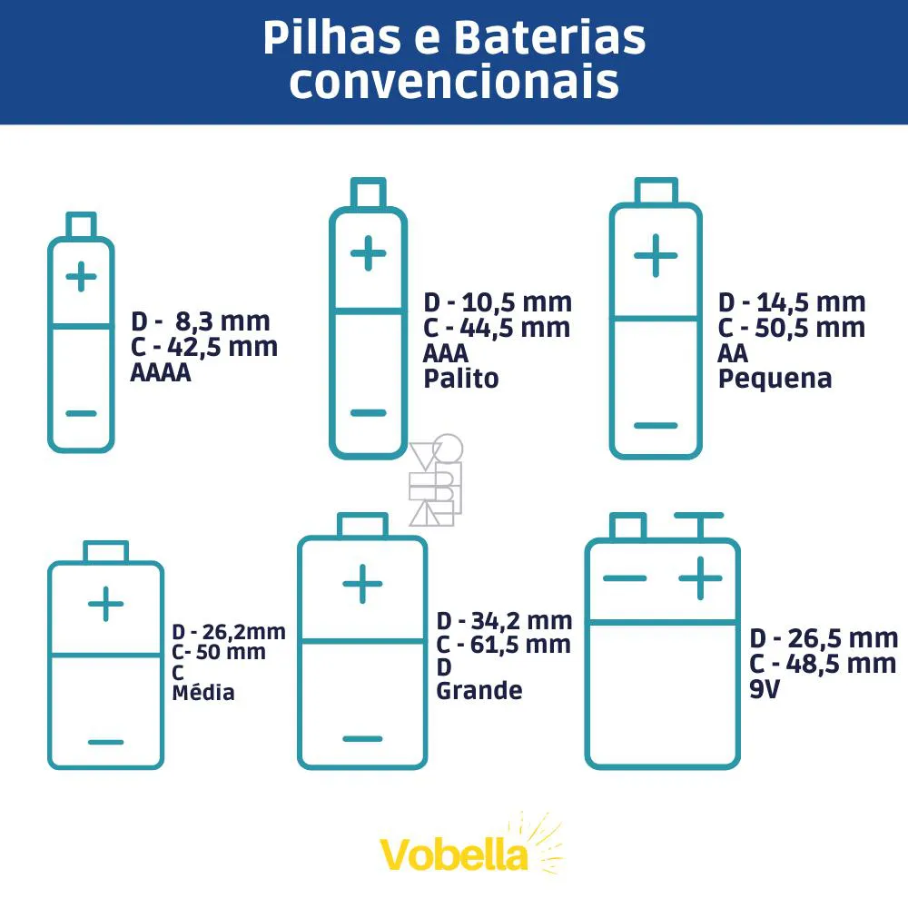 Pilha Alcalina D LR20 Grande Blister Com 2 Unidades Elgin