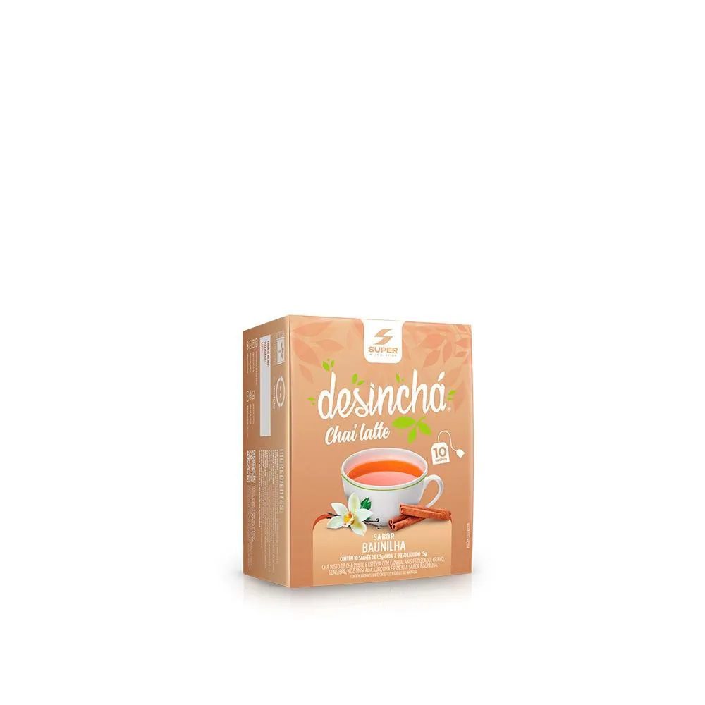Desinchá Chai Latte Baunilha (10 sachês)