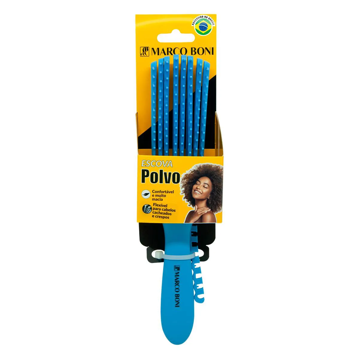 Escova de Cabelo Marco Boni Polvo Diversas - 1 unidade
