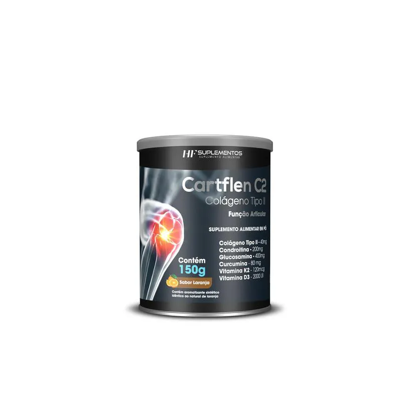 Cartflen C2 Colageno Tipo Ii Laranja Hf Suplementos
