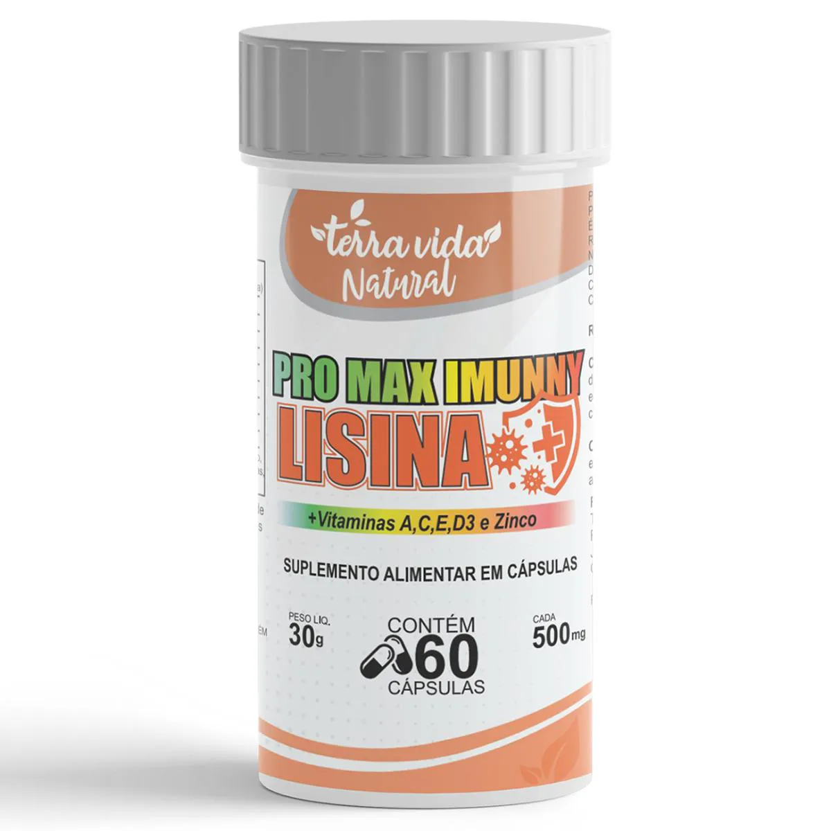 1 Lisina C/ Vitaminas 60Caps