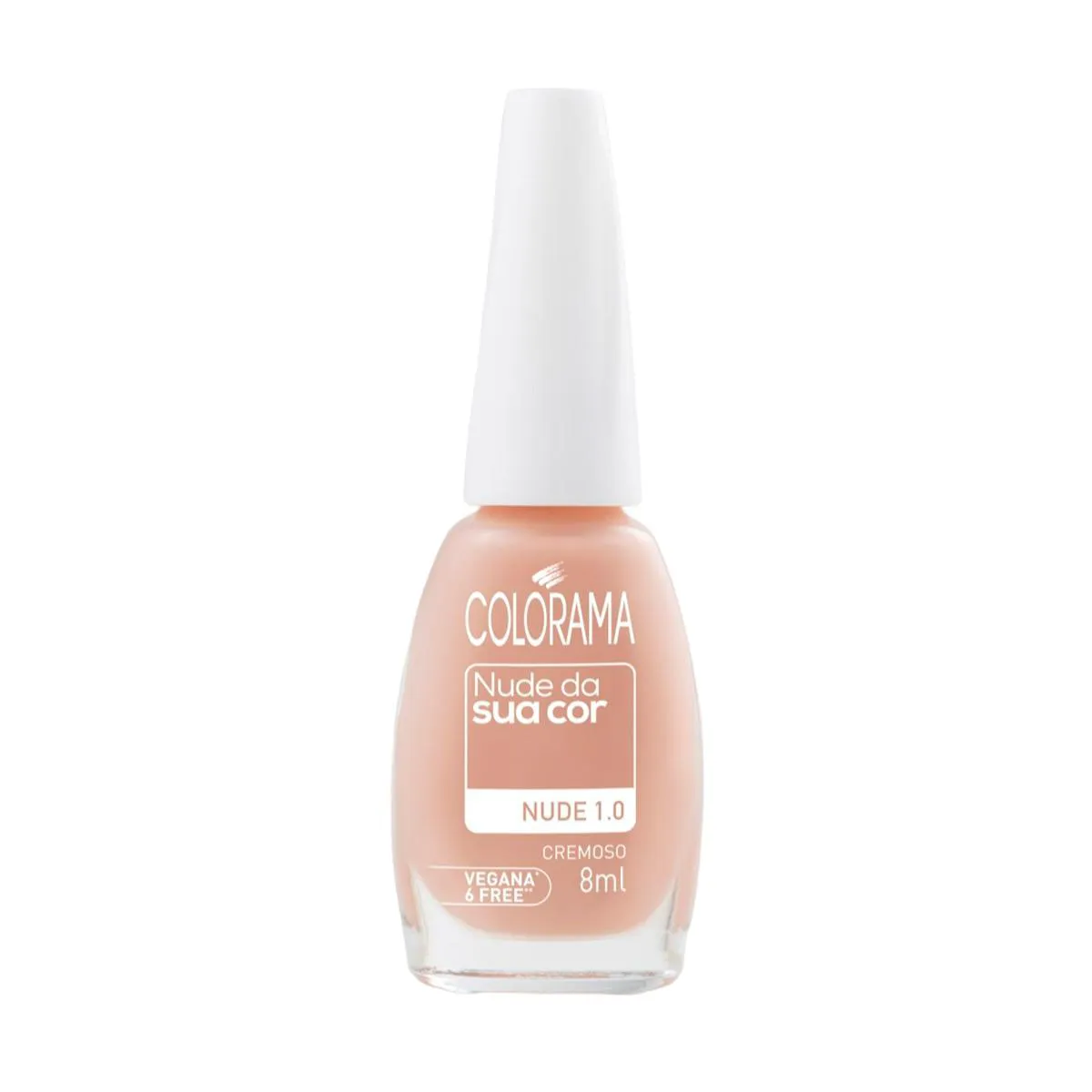 Esmalte Cremoso Colorama Nude da Sua Cor Nude 8ml - 4.0