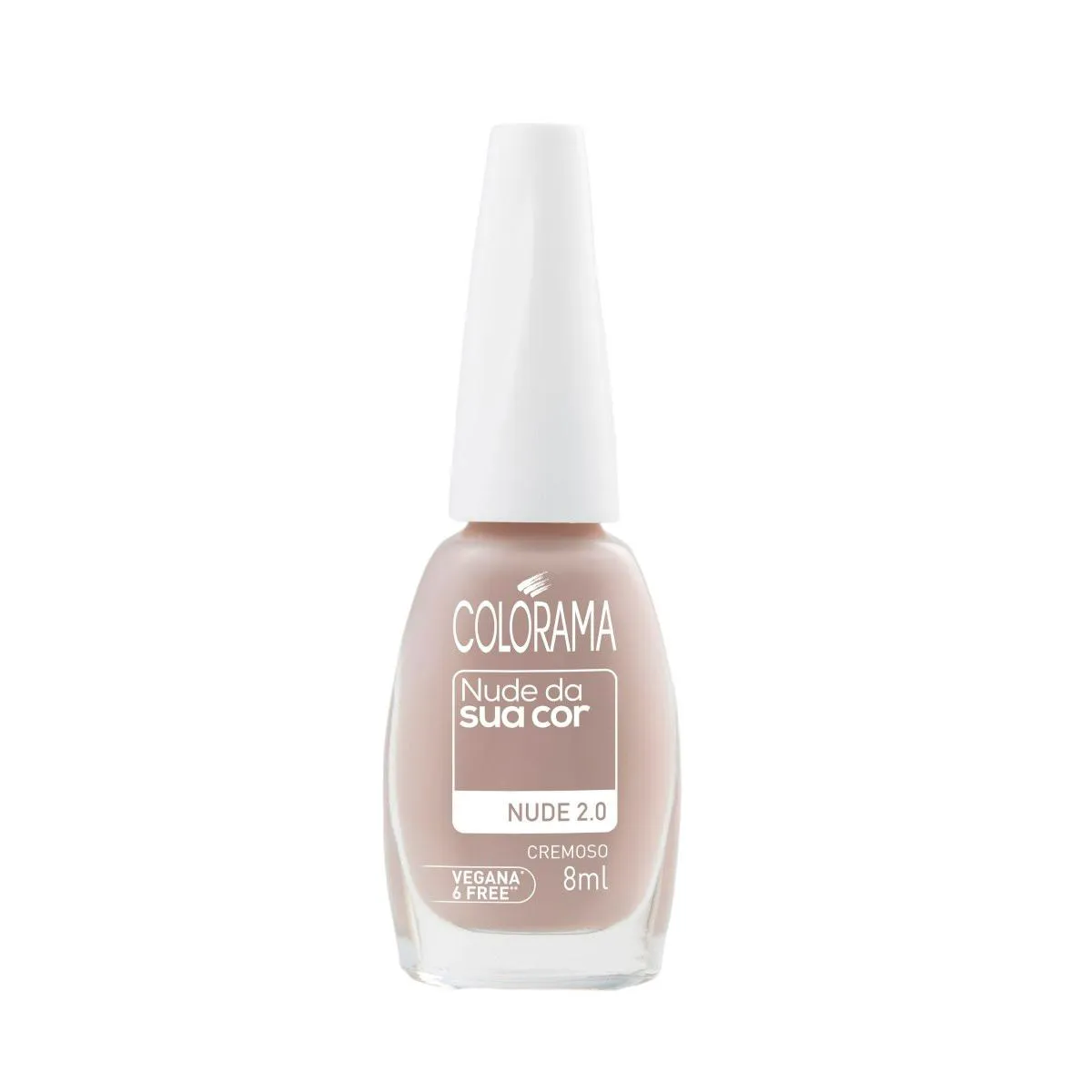 Esmalte Cremoso Colorama Nude da Sua Cor Nude 8ml - 4.0