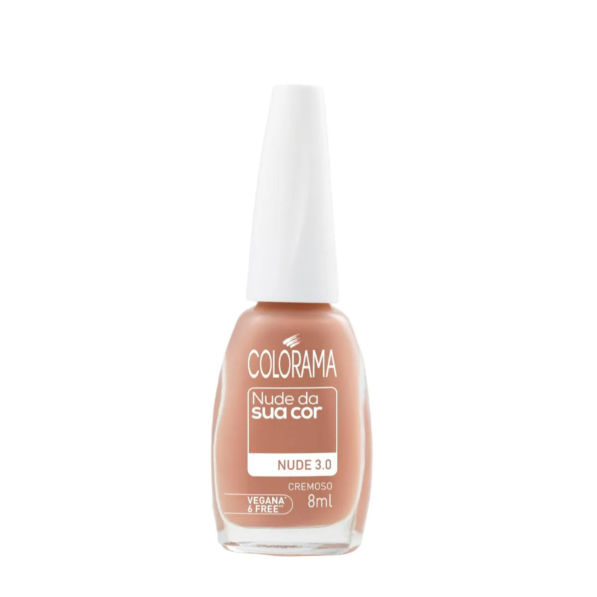 Esmalte Cremoso Colorama Nude da Sua Cor Nude 8ml - 4.0